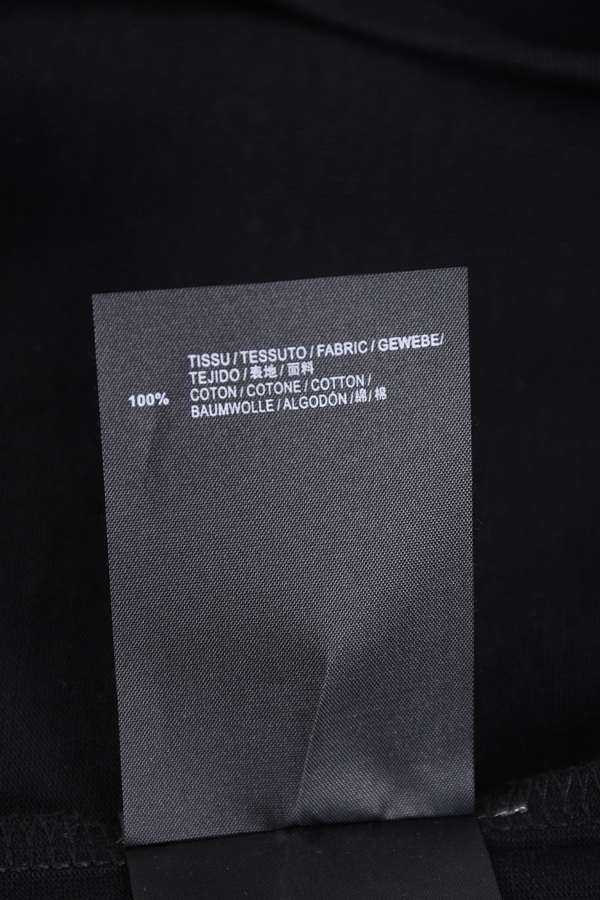 ブランドTシャツ角部分ディテール